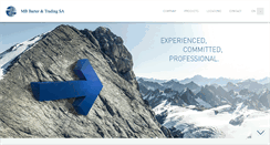 Desktop Screenshot of mbbarter.ch